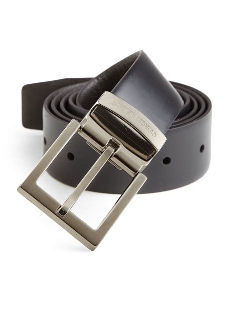 giorgio armani belts for men